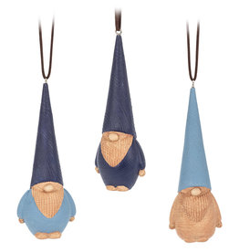 Blue Gnome Ornament