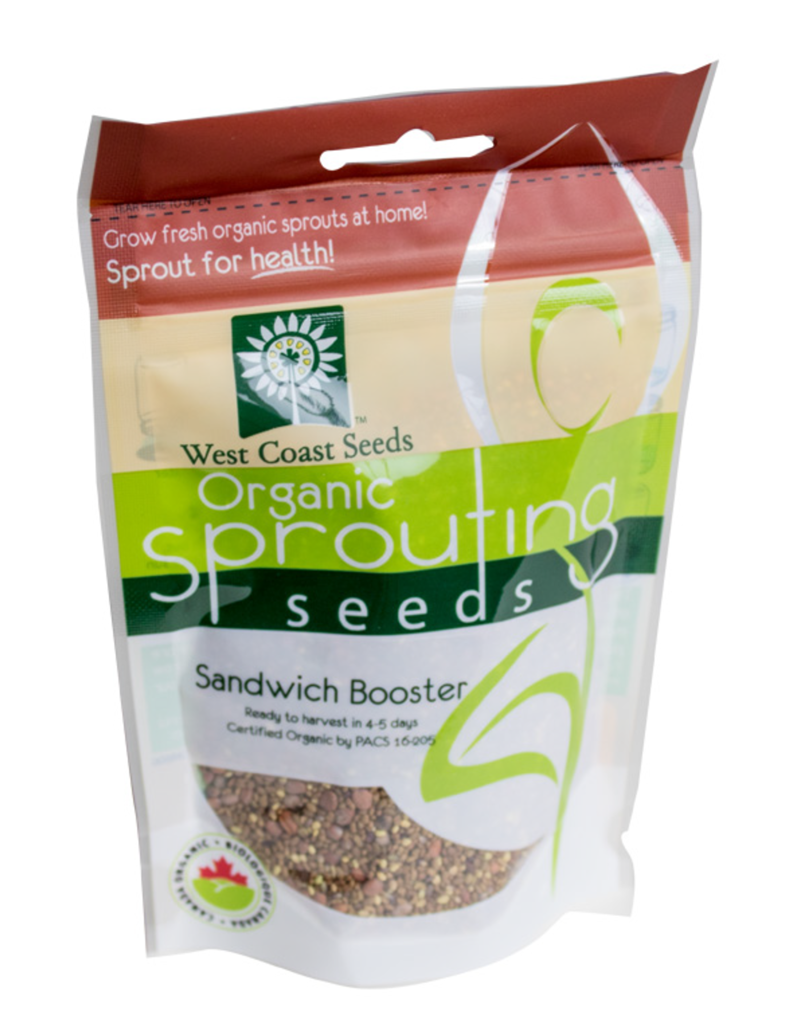 West Coast Seeds Sandwich Booster Certified Organic