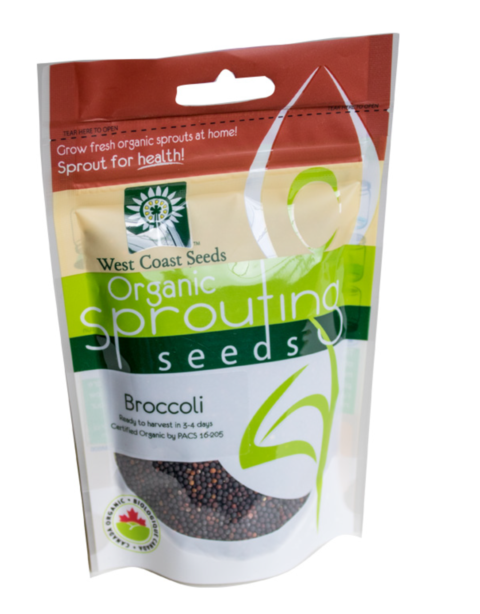 West Coast Seeds Broccoli Certified Organic