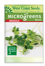 West Coast Seeds Microgreen Arugula