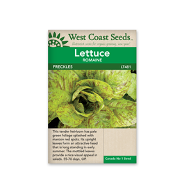 West Coast Seeds Lettuce - Freckles