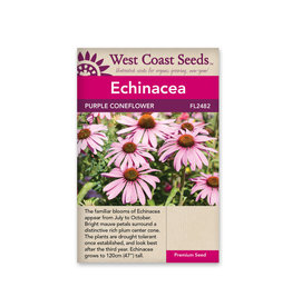 West Coast Seeds Coneflowers Purple