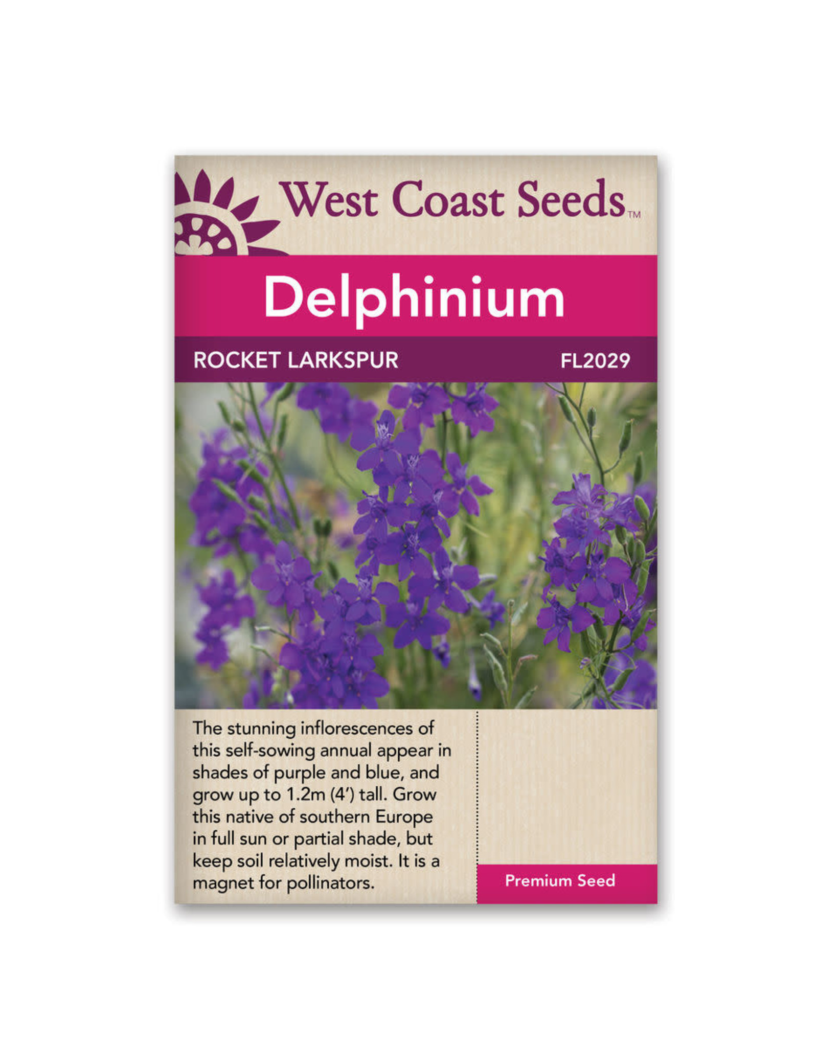 West Coast Seeds Rocket Larkspur