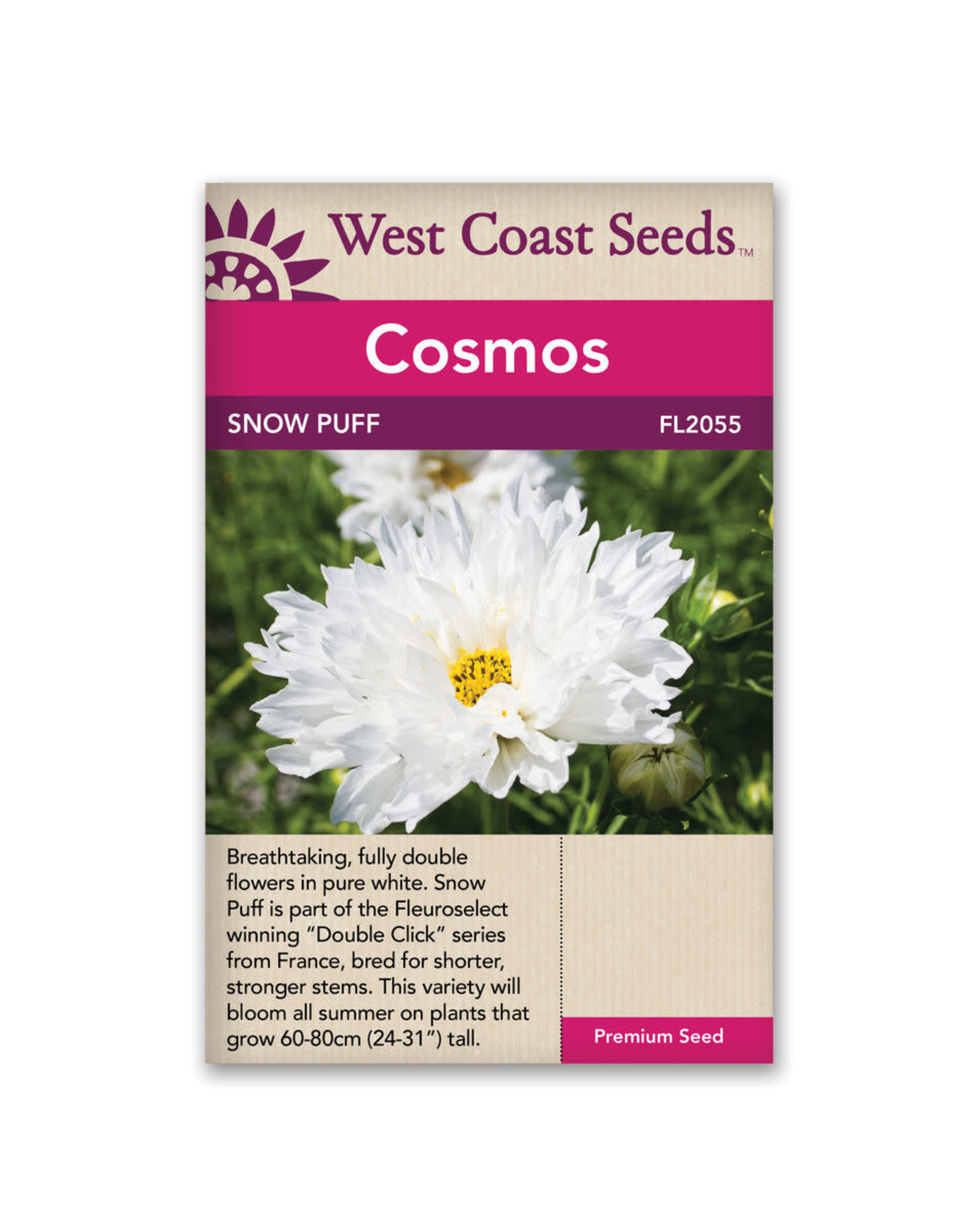 West Coast Seeds Snow Puff - double click