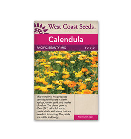 West Coast Seeds Calendula - Pacific Beauty Mix