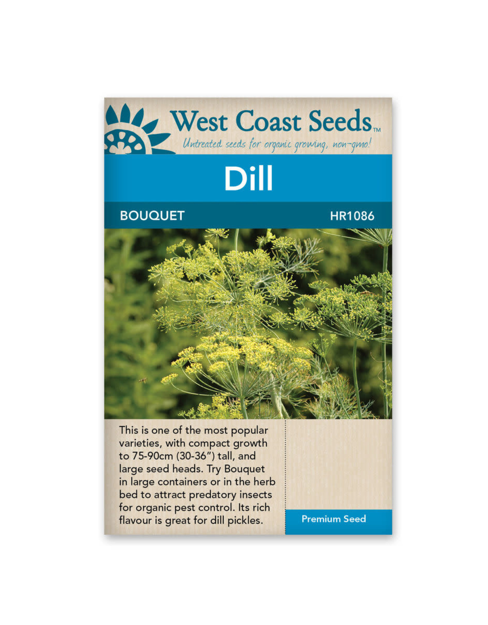 West Coast Seeds Dill - Bouquet