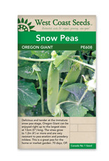 West Coast Seeds Peas - Oregon Giant