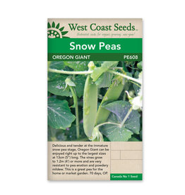 West Coast Seeds Peas - Oregon Giant