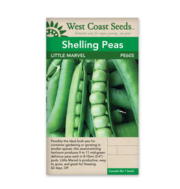 West Coast Seeds Shelling Peas - Little Marvel