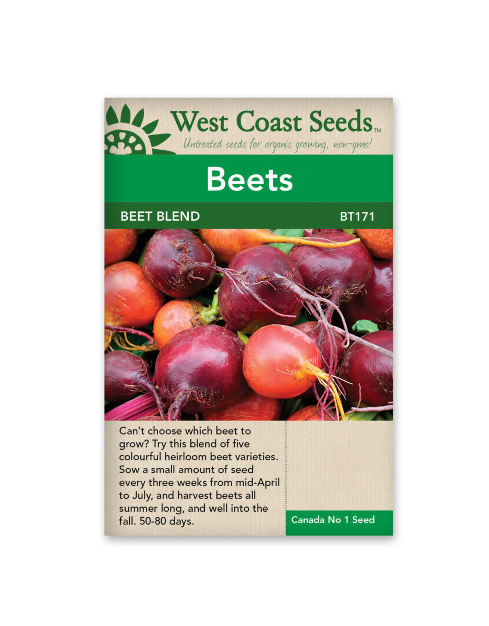 West Coast Seeds Beets - Beet Blend