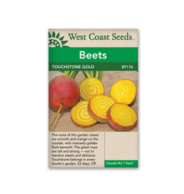 West Coast Seeds Beets - Touchstone Gold