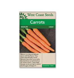 West Coast Seeds Carrots - Mokum F1