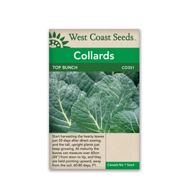 West Coast Seeds Collards - Top Bunch 2.0 F1