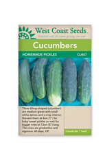 West Coast Seeds Cucumbers - Homemade Pickles