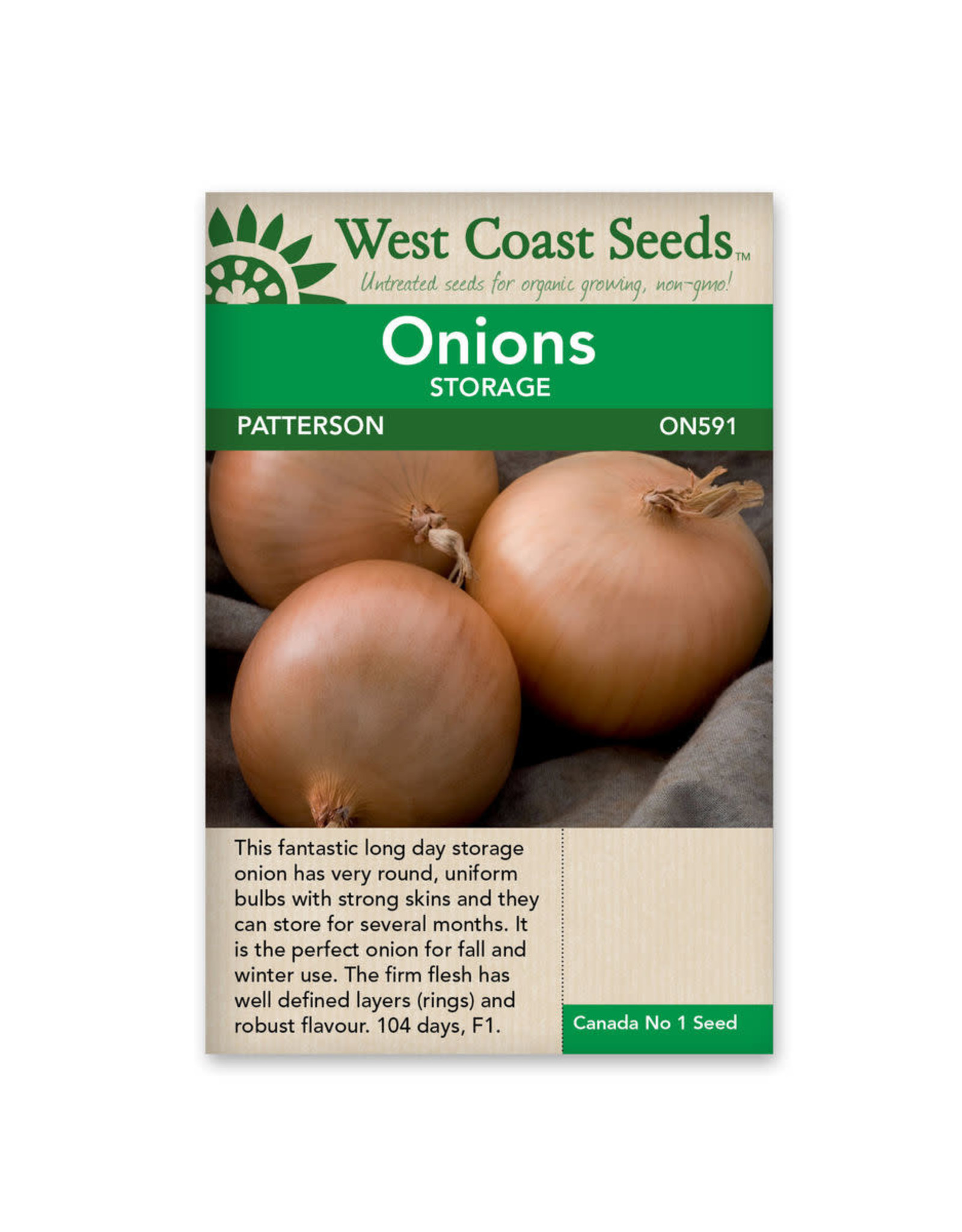 Onions - Patterson F1 Coated