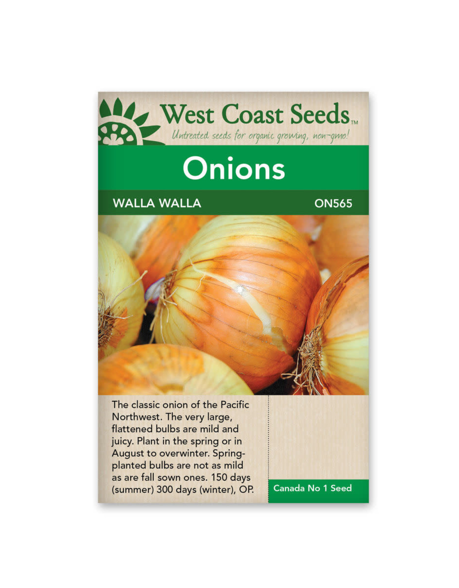 West Coast Seeds Onions - Walla Walla
