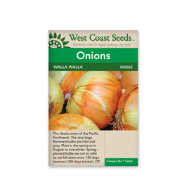 West Coast Seeds Onions - Walla Walla