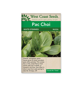 West Coast Seeds White-Stemmed Pac Choi