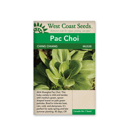 West Coast Seeds Pac Choi - Ching Chiang Shanghai