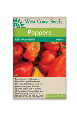 West Coast Seeds Peppers - Habanero
