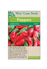 West Coast Seeds Ghost Chili Pepper (10 Seeds)
