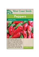 West Coast Seeds Ghost Chili Pepper