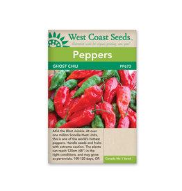 West Coast Seeds Ghost Chili Pepper (10 Seeds)