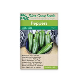 West Coast Seeds Pepper-Hot - Spicy Slice F1