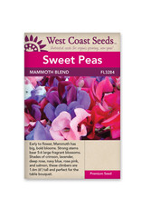 West Coast Seeds Sweat Peas - Mammoth Blend