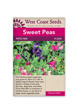 West Coast Seeds Sweet Peas - Patio Mix