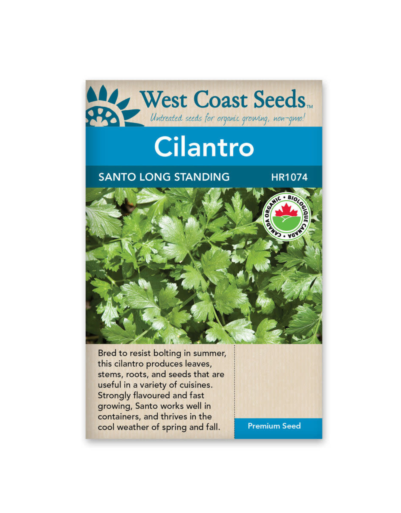 West Coast Seeds Santo Certified Organic