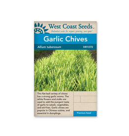 West Coast Seeds Chives - Garlic Chives