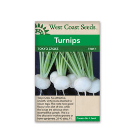 West Coast Seeds Turnips - Tokyo Cross F1