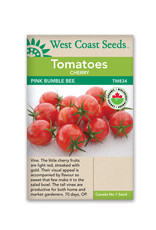 West Coast Seeds Tomatoes - Pink Bumble Bee Organic