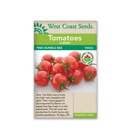 West Coast Seeds Tomatoes - Pink Bumble Bee Organic