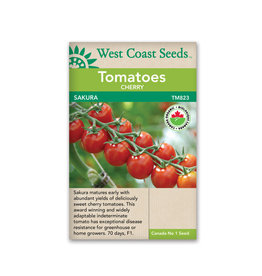 West Coast Seeds Tomatoes - Sakura F1 Organic
