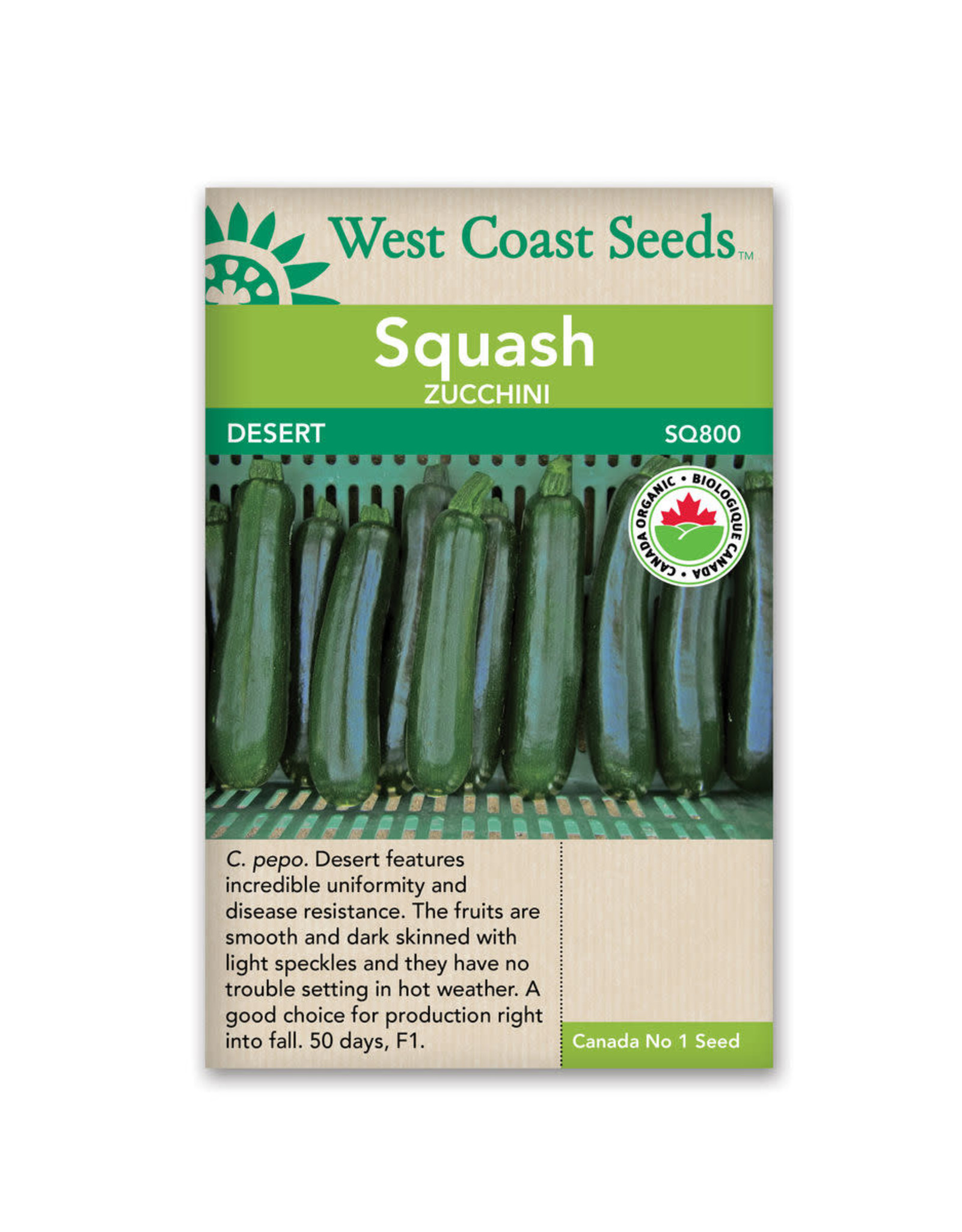 West Coast Seeds Desert F1 Certified Organic (10 Seeds)