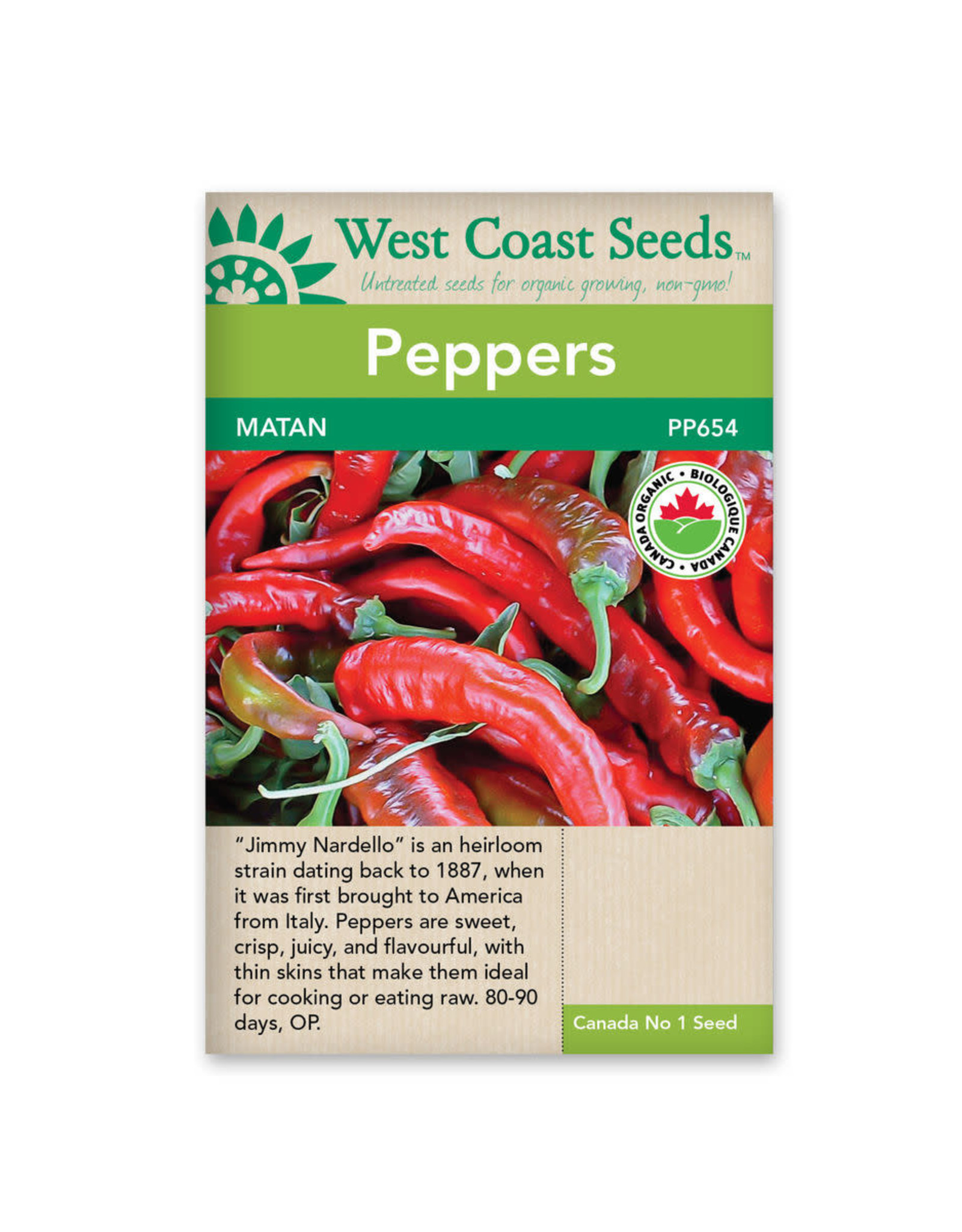 West Coast Seeds Matan Certified Organic