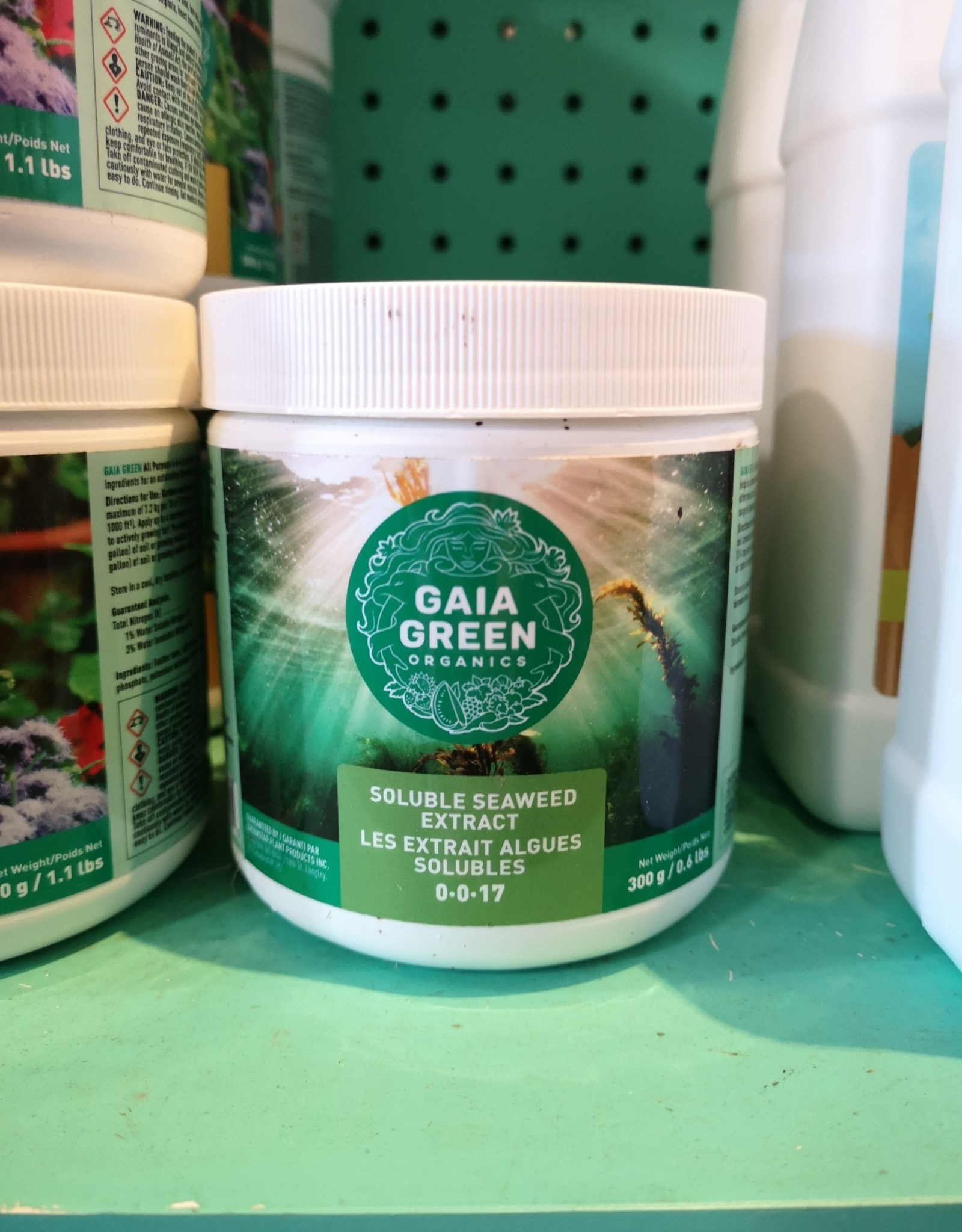 Gaia Green Products Ltd. Gaia Soluble Seaweed Extract 0-0-17  300gr