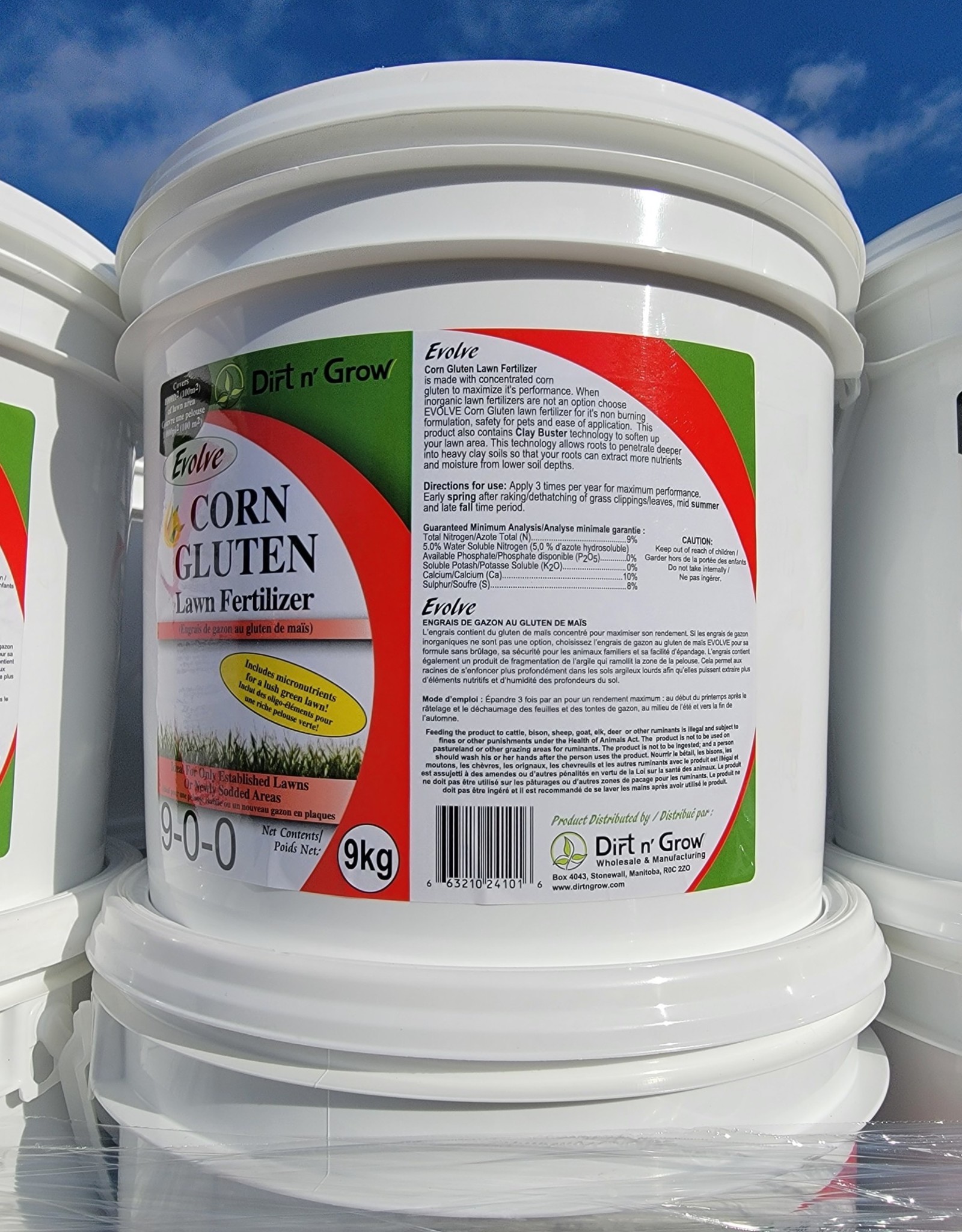 Evolve Corn Gluten Lawn Fertilizer 9-0-0