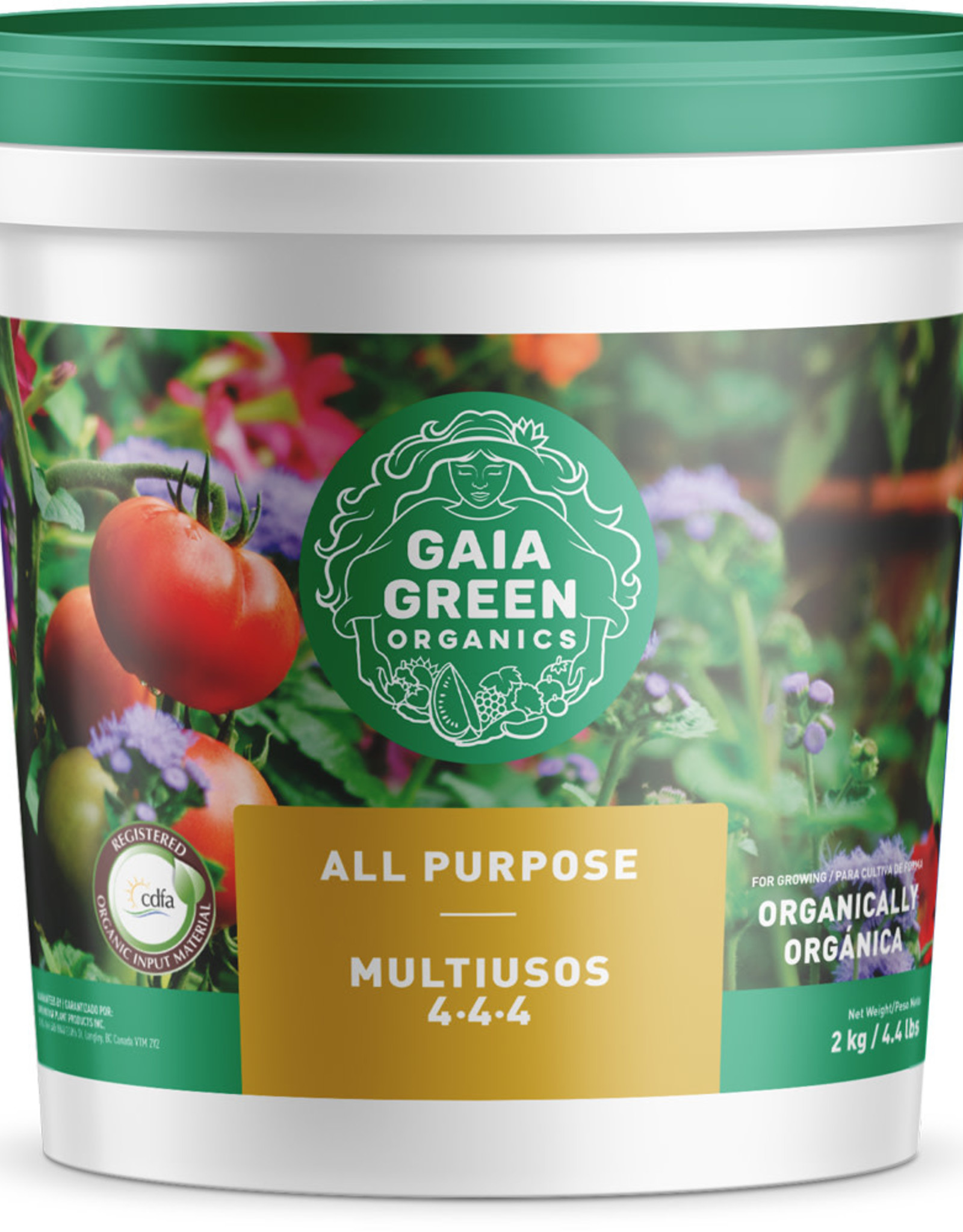 Gaia Green Products Ltd. Gaia Green All Purpose 4-4-4 2kg