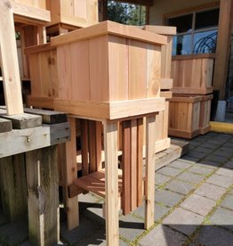 Cedar Planter Boxes 16 x 16 x 16 With Stand