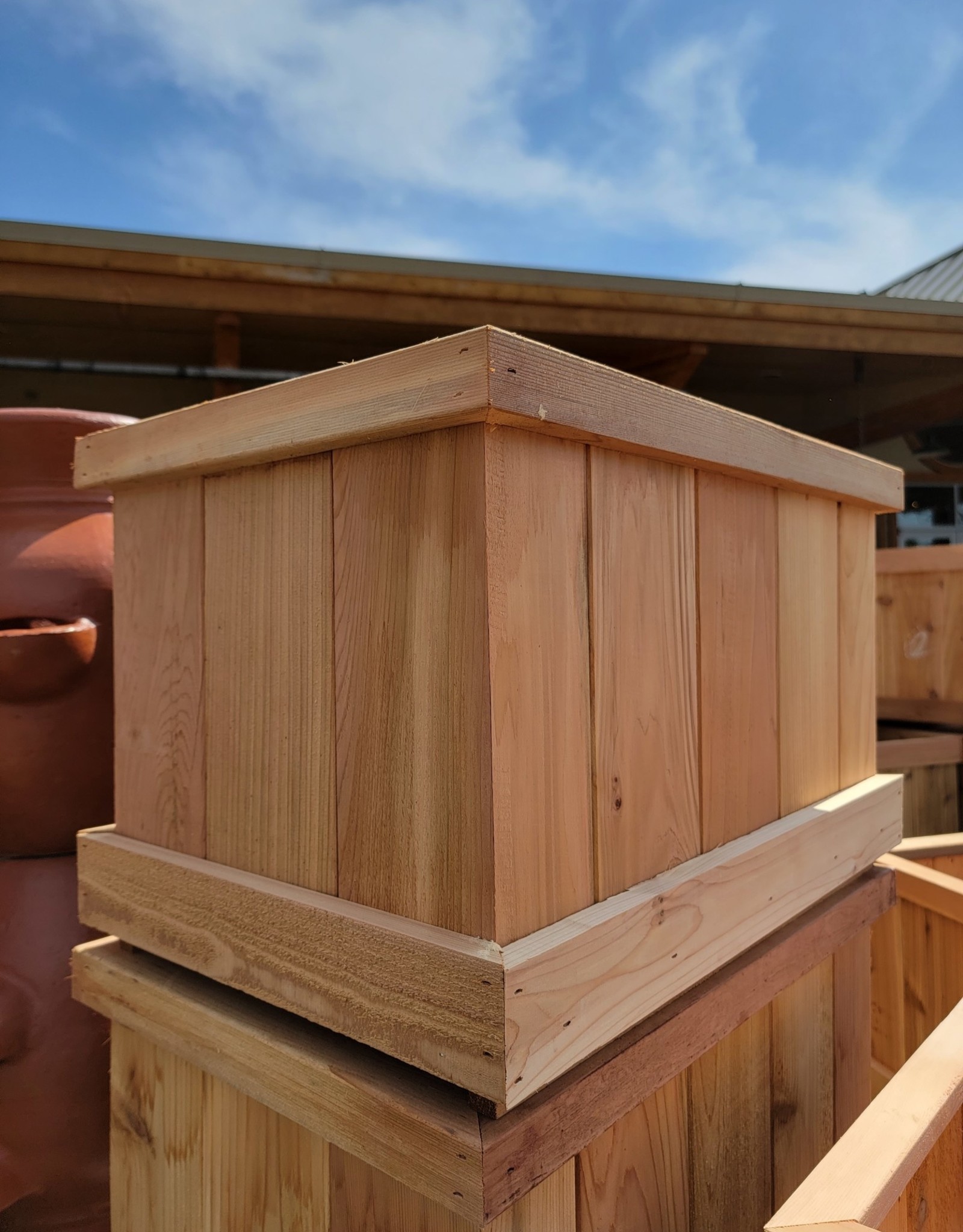 Cedar Planter Boxes 24 x 16 x 16