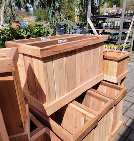 Deep Cedar Boxes 36 x 12 x 23