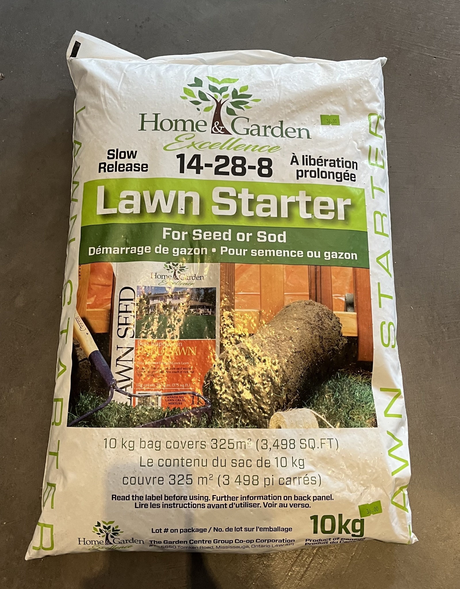 HGE Lawn Starter 14-28-8 10 kg