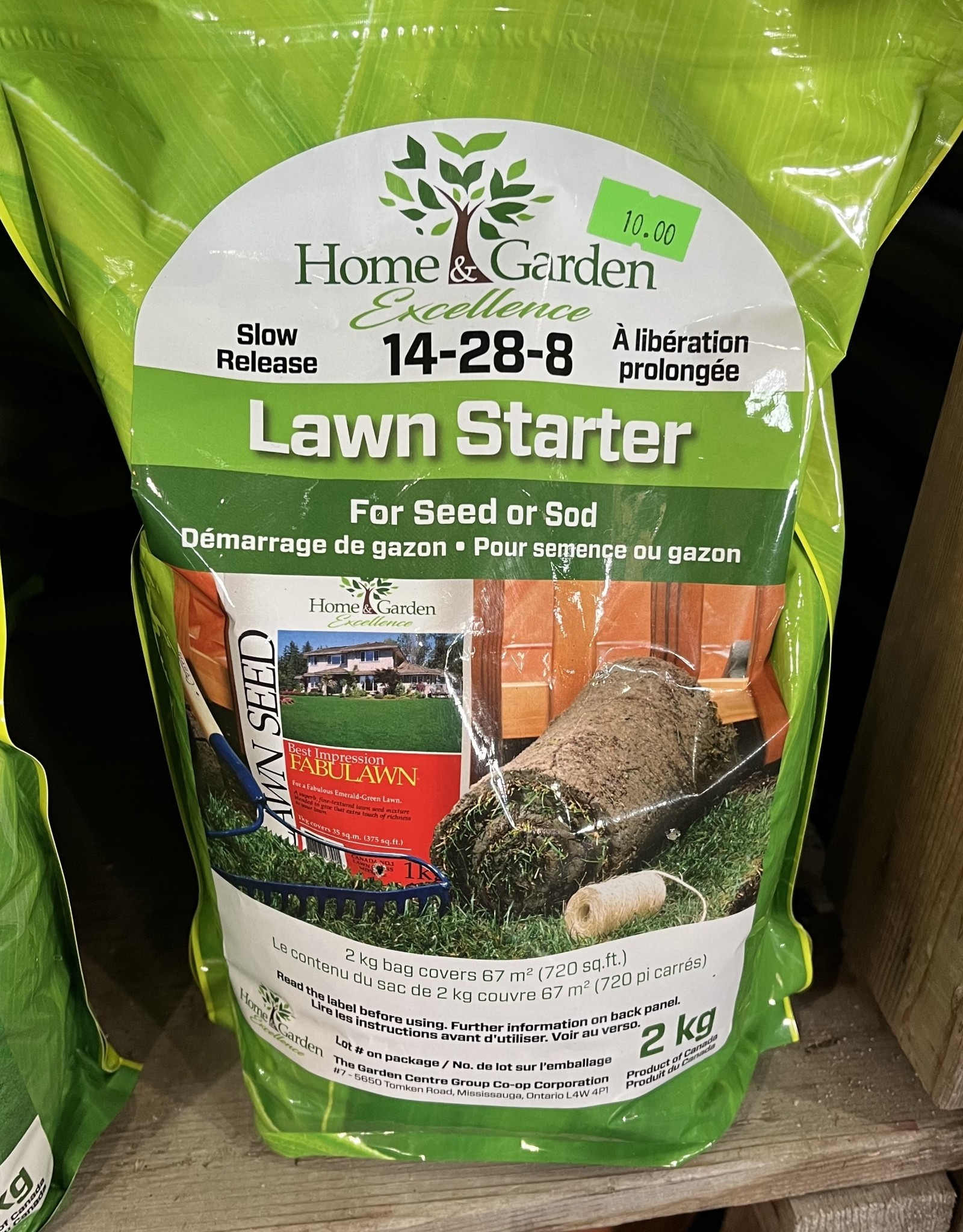 HGE Lawn Starter 14-28-8 2kg