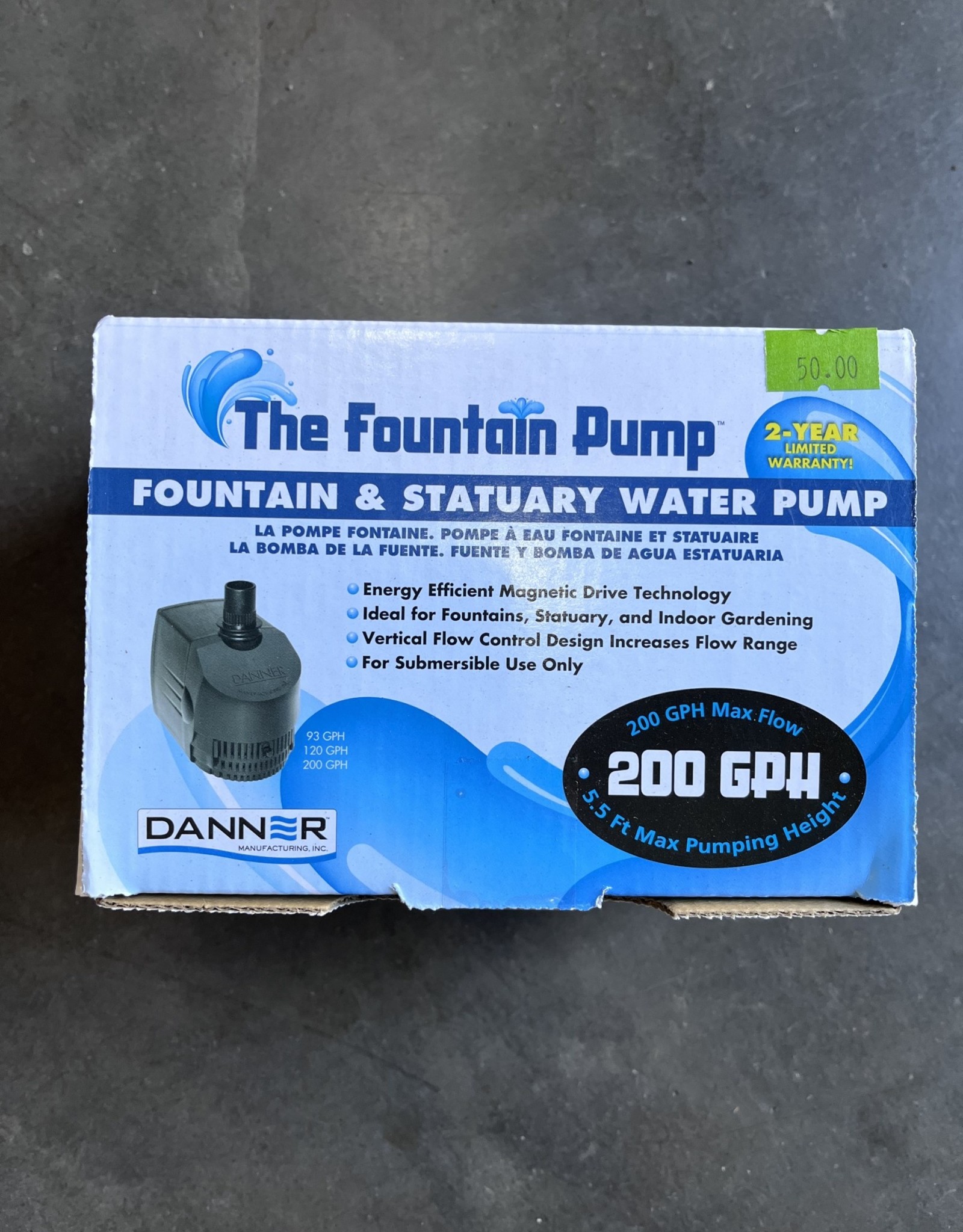 Pondmaster Pump 200 GPH