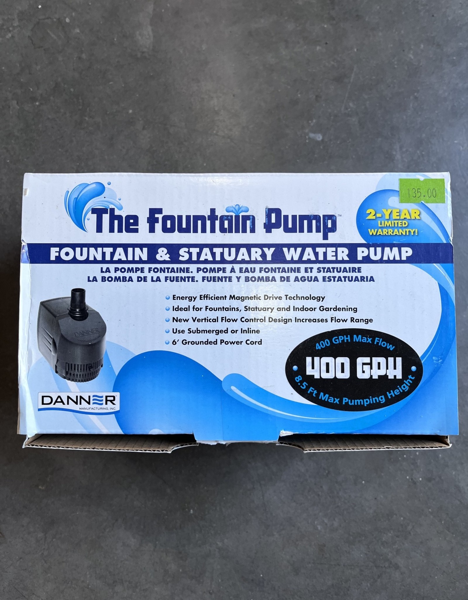 Pondmaster Pump 400 GPH