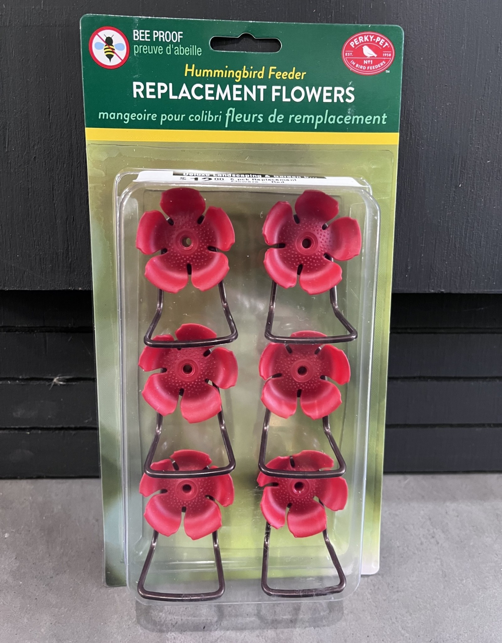 6 pk Replacement Flower Red