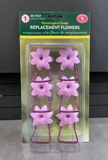 6 pck Replacement Flowers - Pink